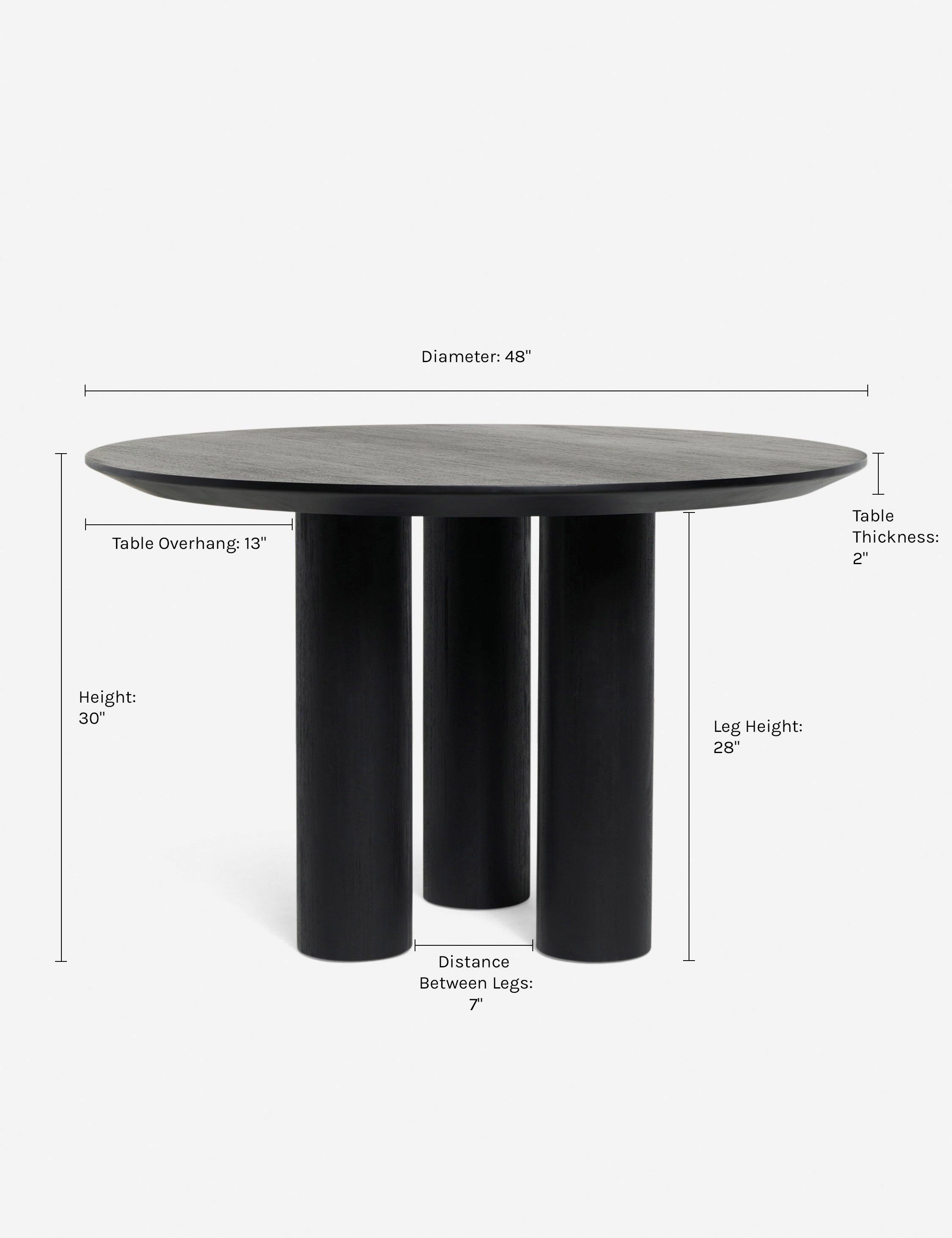 Mojave Round Dining Table