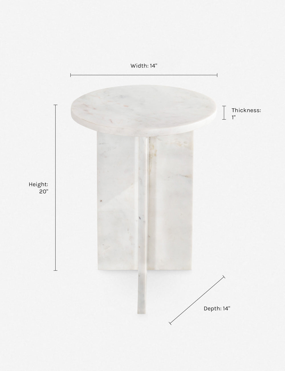 Biagio Round Side Table