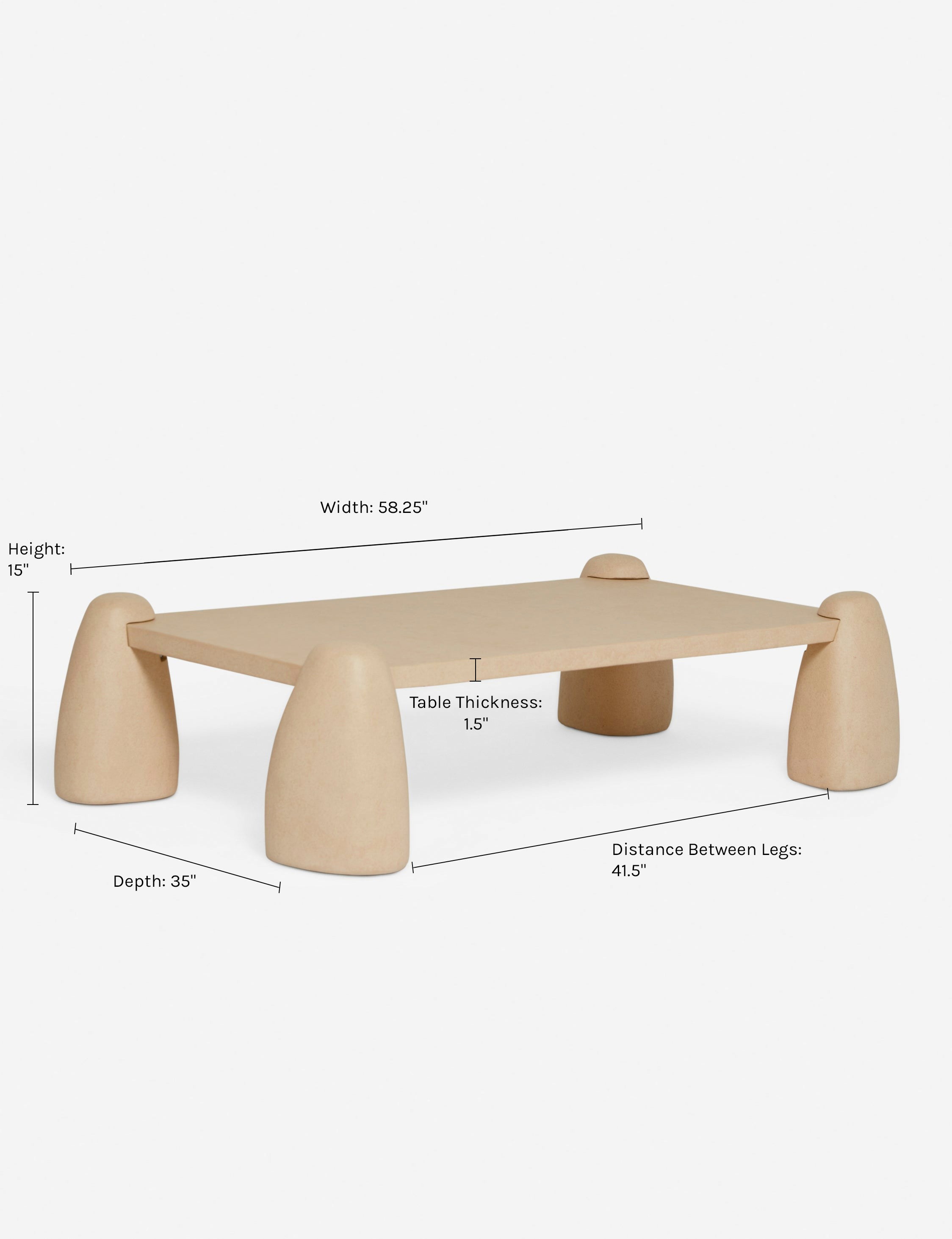 Quarry Coffee Table by Sarah Sherman Samuel