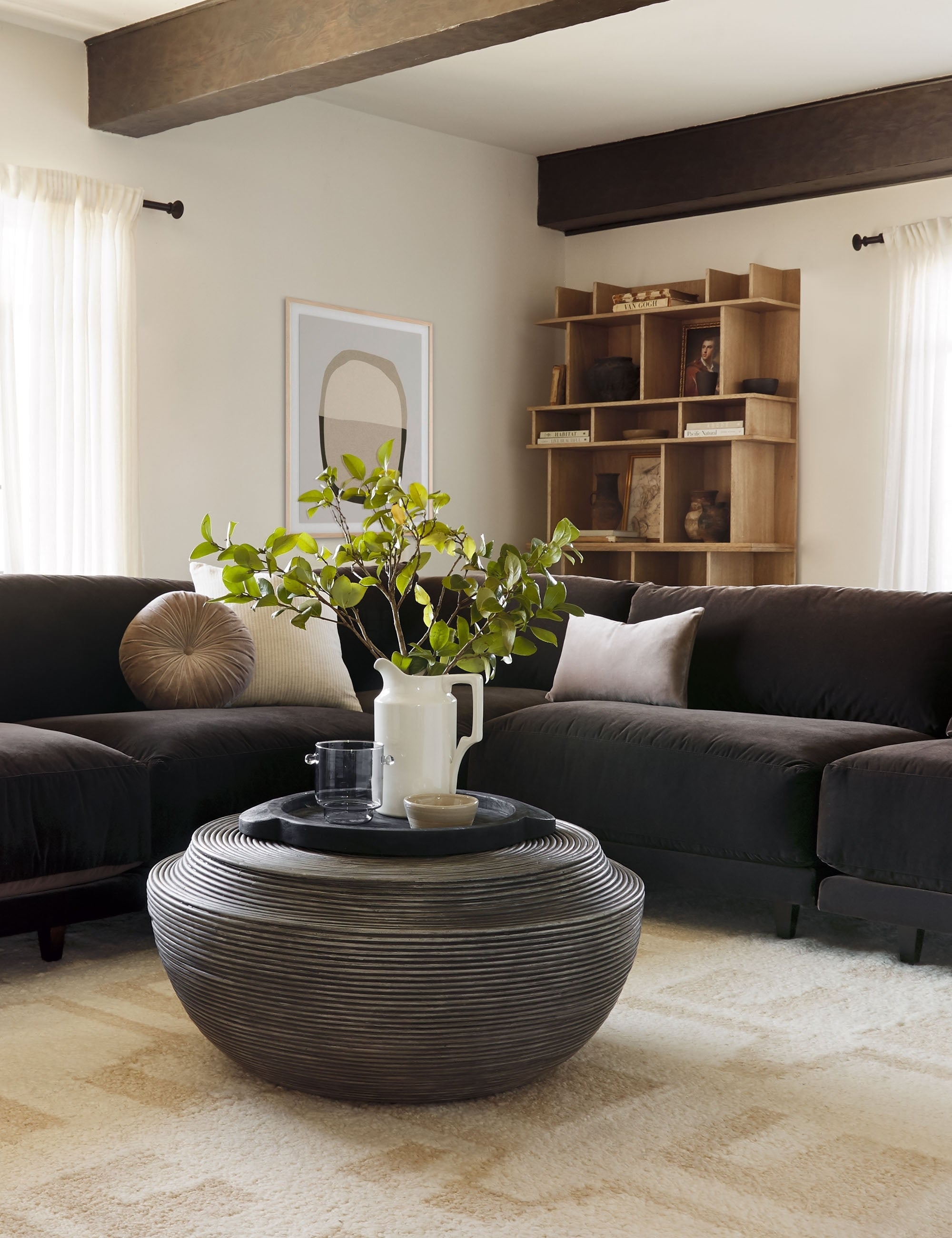 Frisco Round Coffee Table by Arteriors