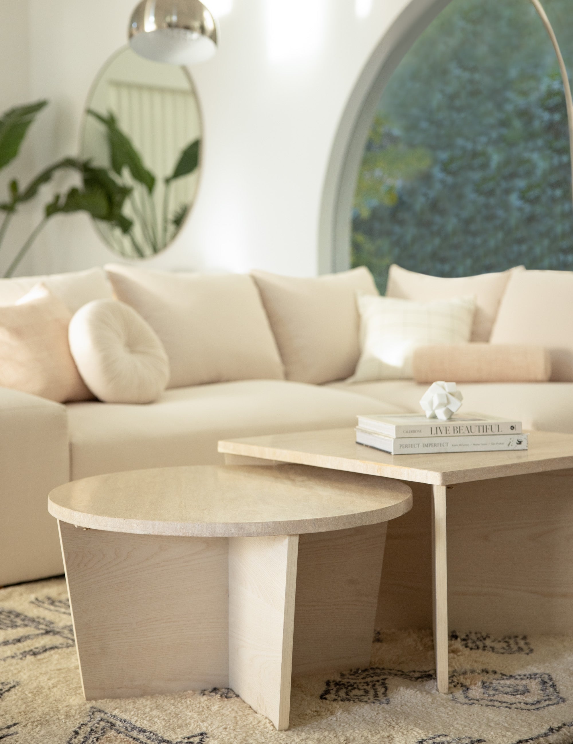 Kimora Round Coffee Table